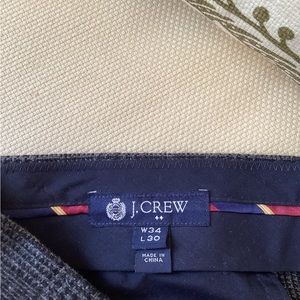 Men’s lined 34”waist 27” lenght wool blend pants